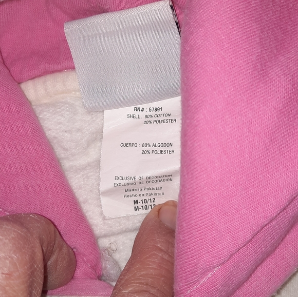 Steelers Hoody Size 10/12 - Picture 3 of 5